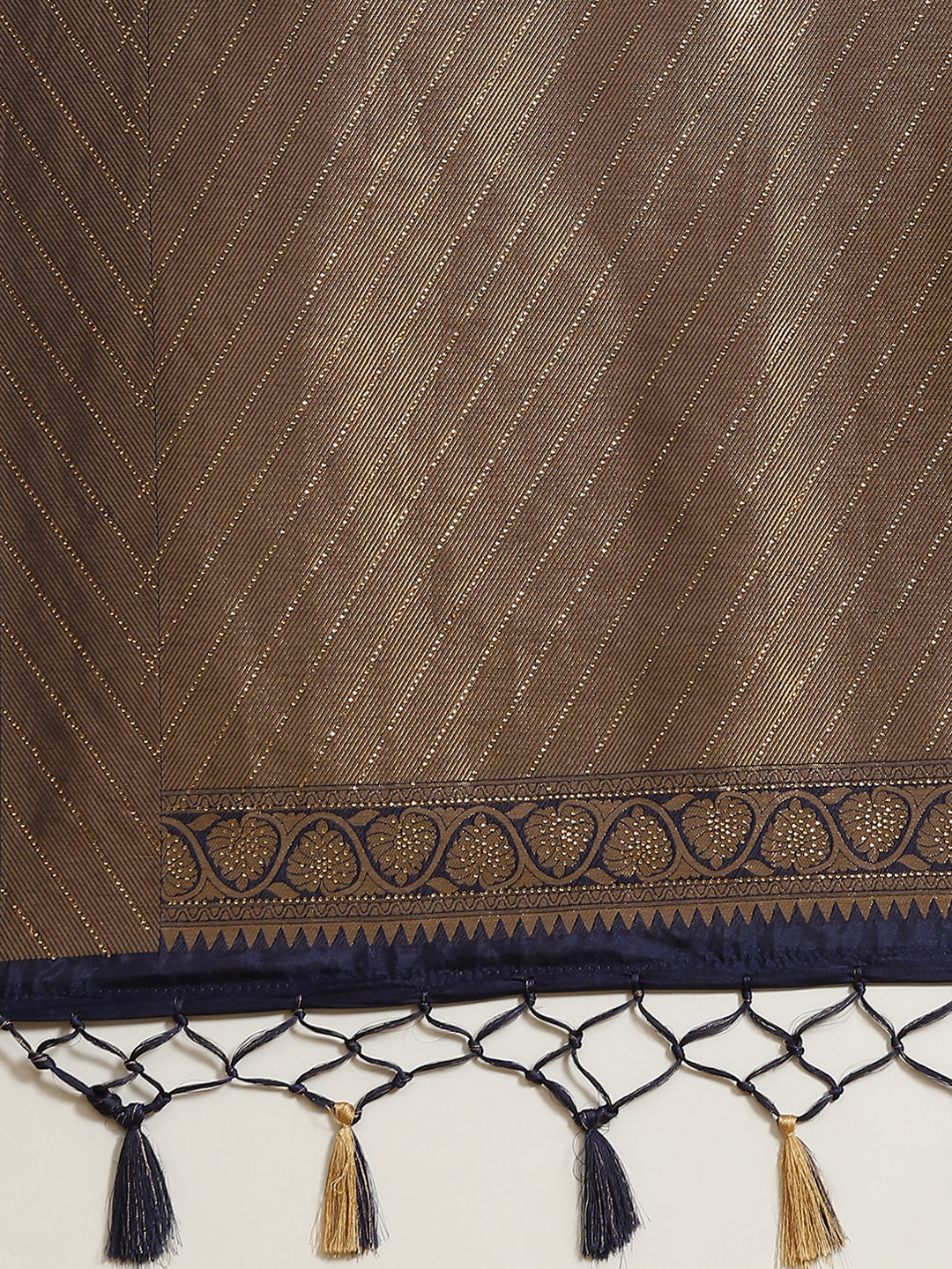 Brocade Art Handloom Embroidered Saree