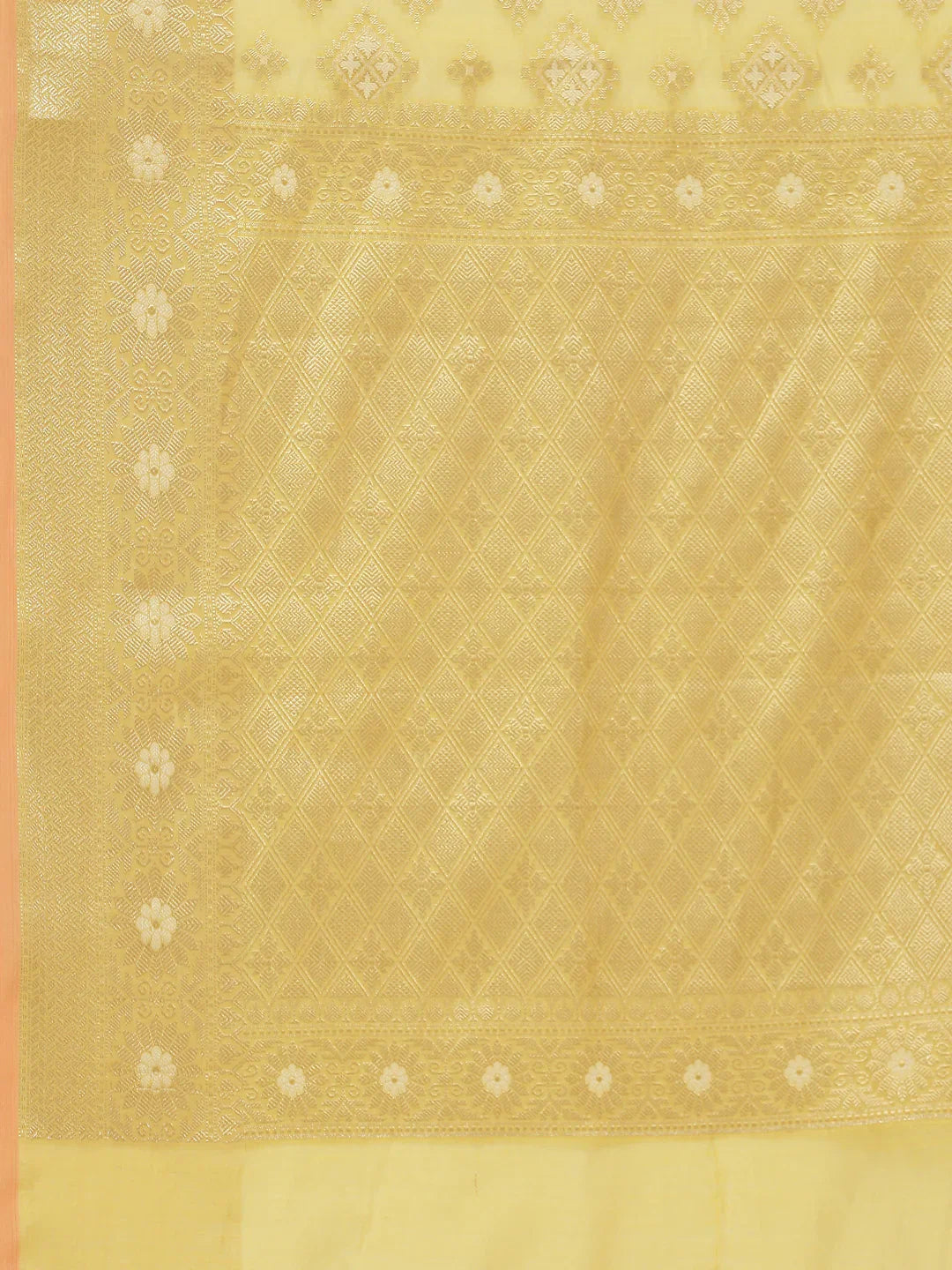 Zari Booti Cotton Woven Saree