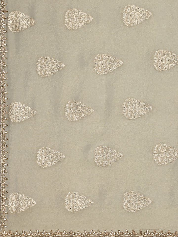 Woven Embroidered Banarasi Saree