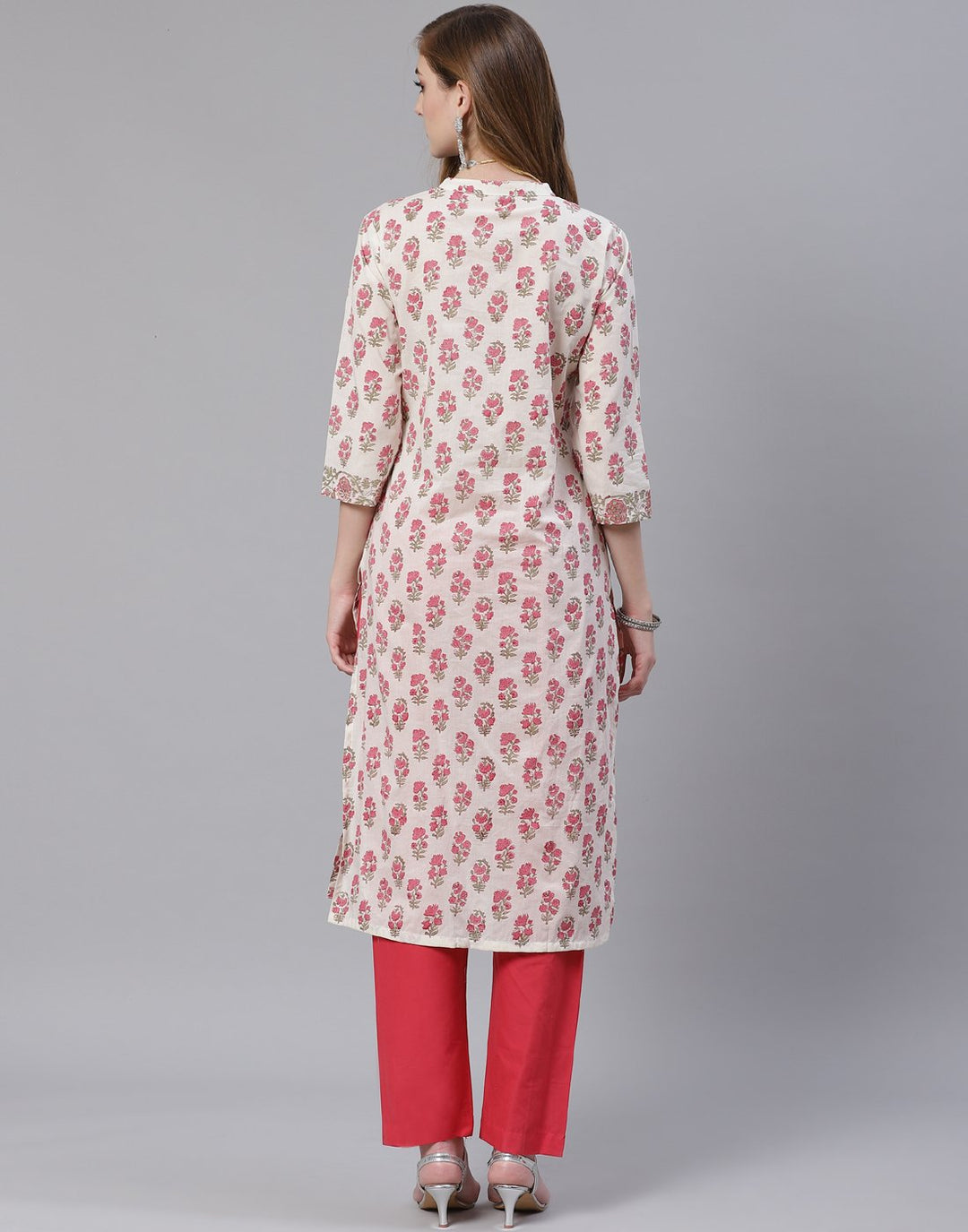 Cotton Printed Kurti with Pant