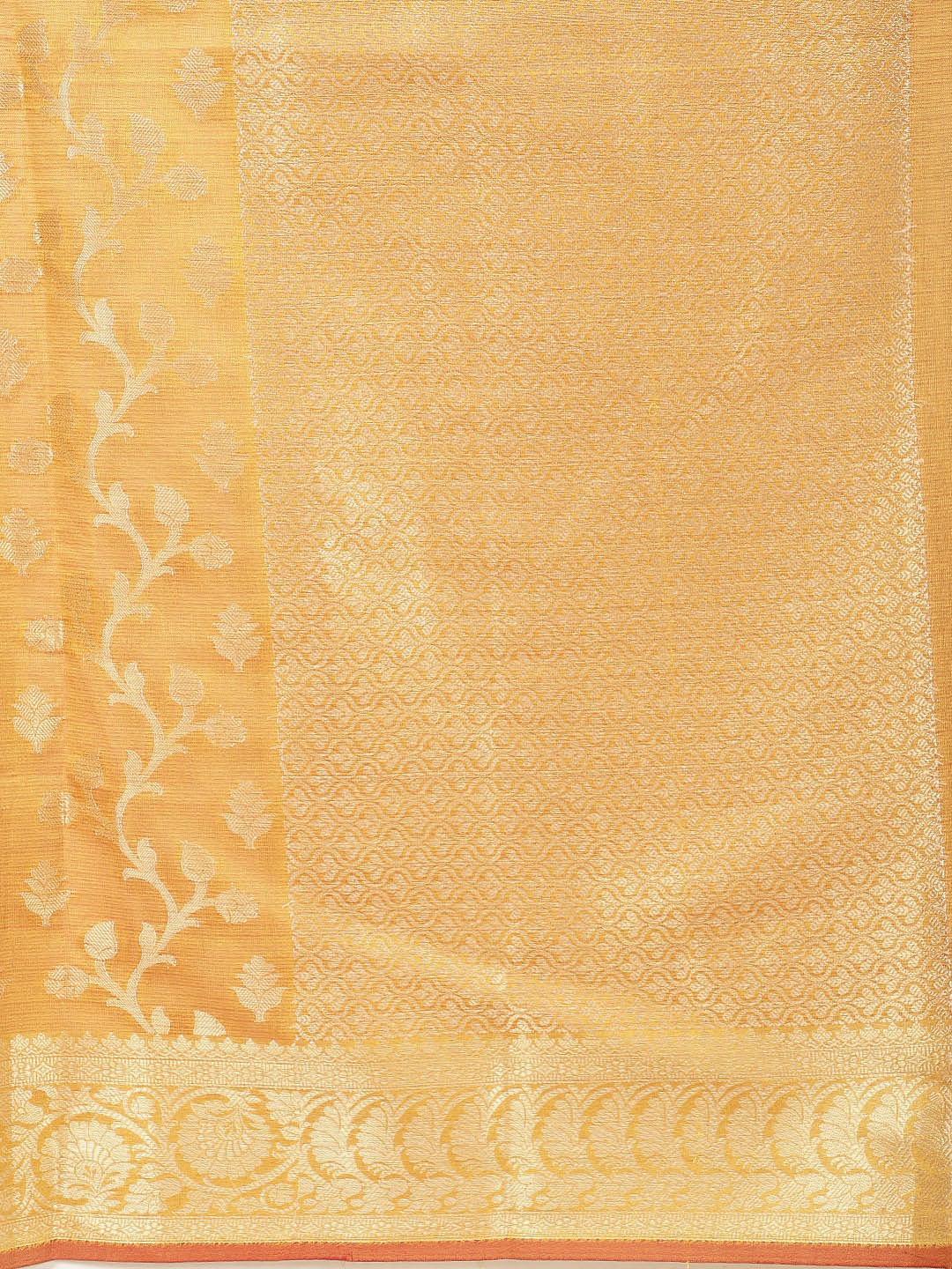 Zari Jaal Woven Cotton Saree