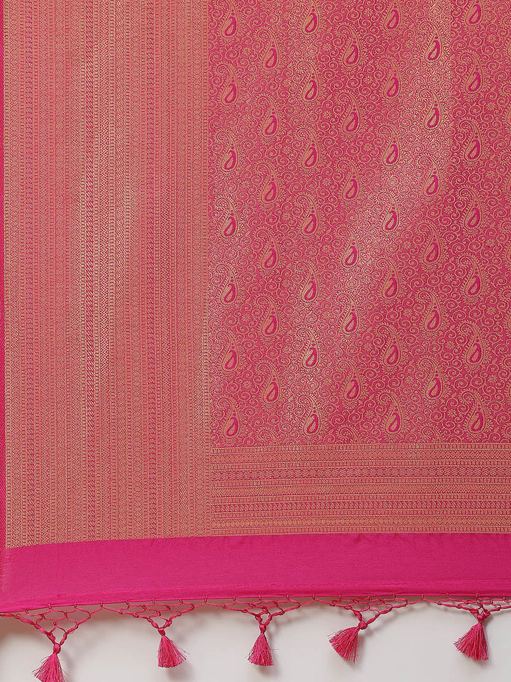 Zari Woven Art Handloom Saree