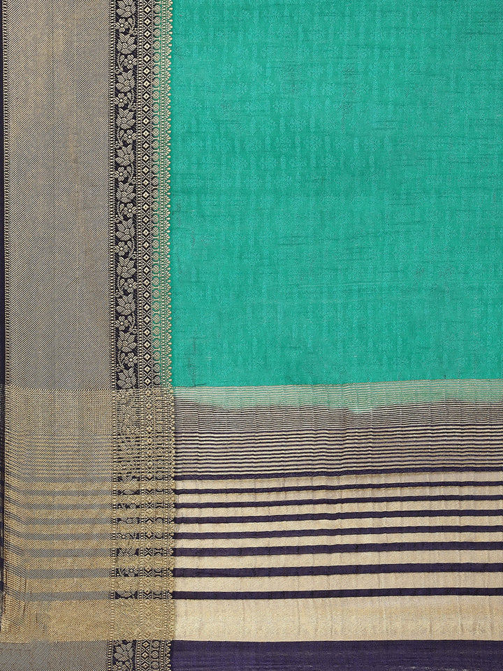 Zari Border Art Handloom Woven Saree