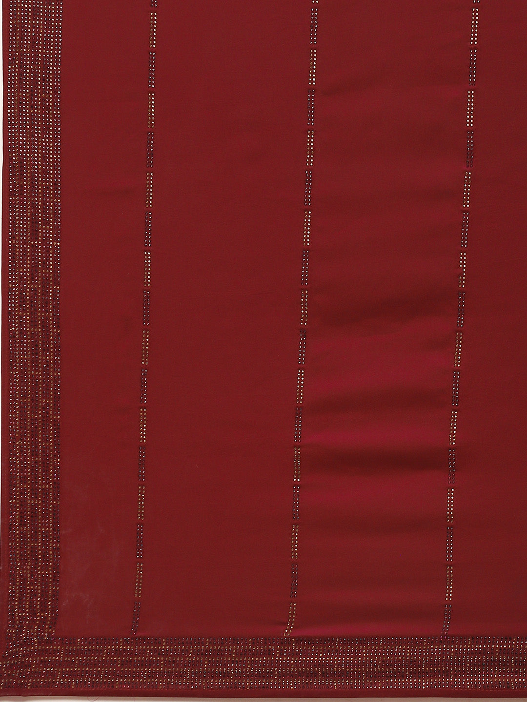 Swarovski Jaal Embroidered Satin Saree
