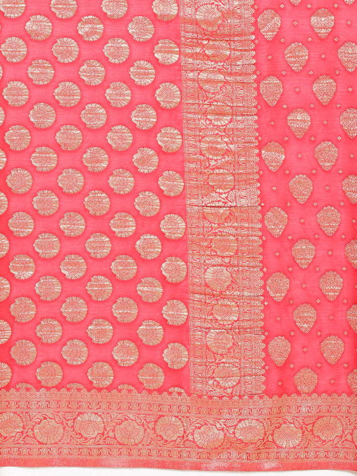 Zari Border Plain Georgette Saree