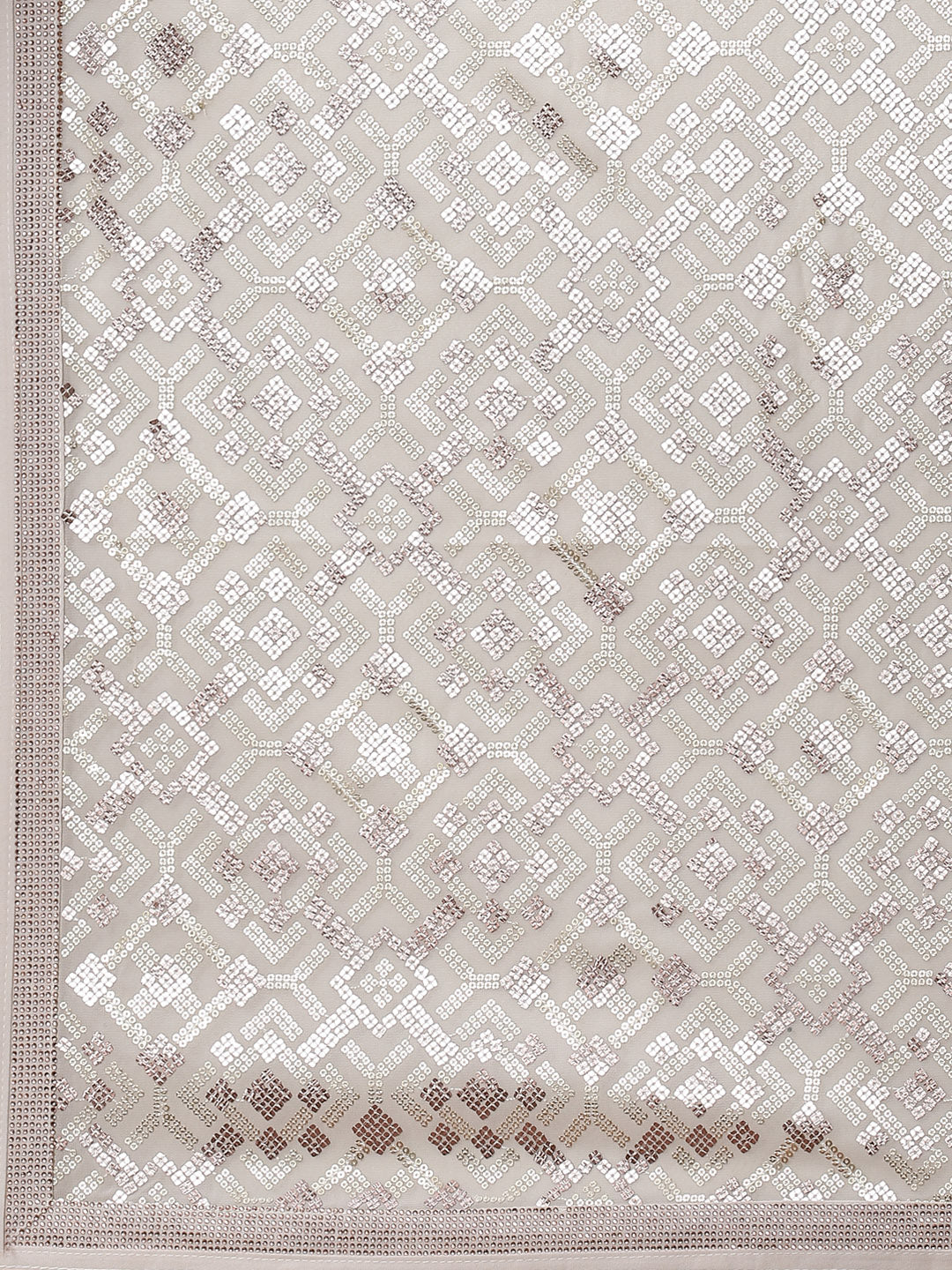 Sequin Embroidered Georgette Saree