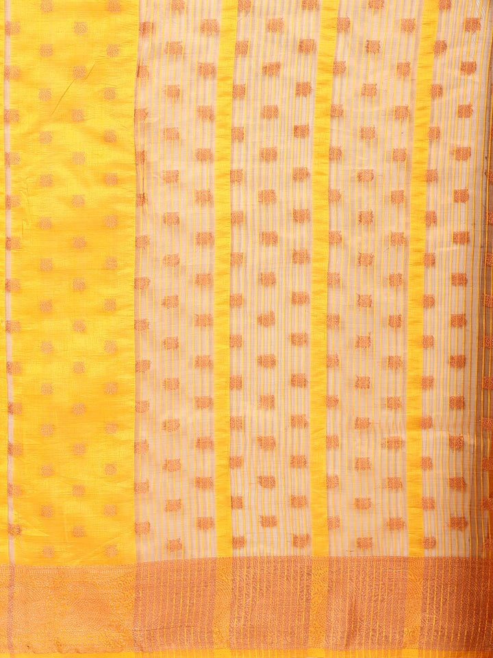 Zari Border Woven Handloom Saree