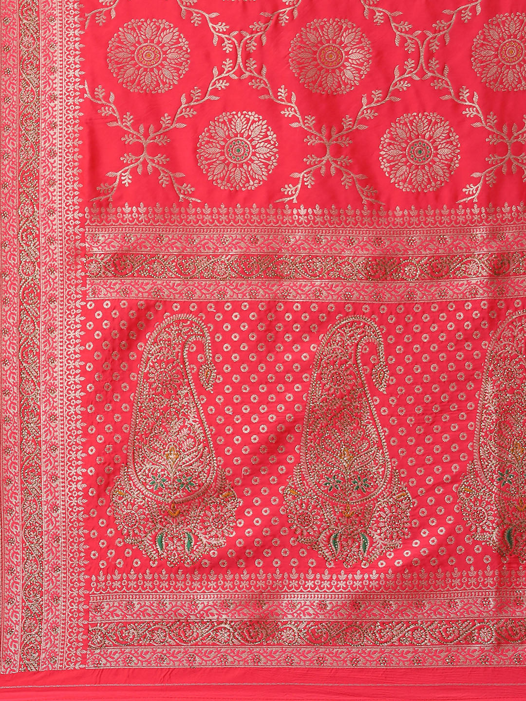 Stone Jaal Woven Banarasi Saree