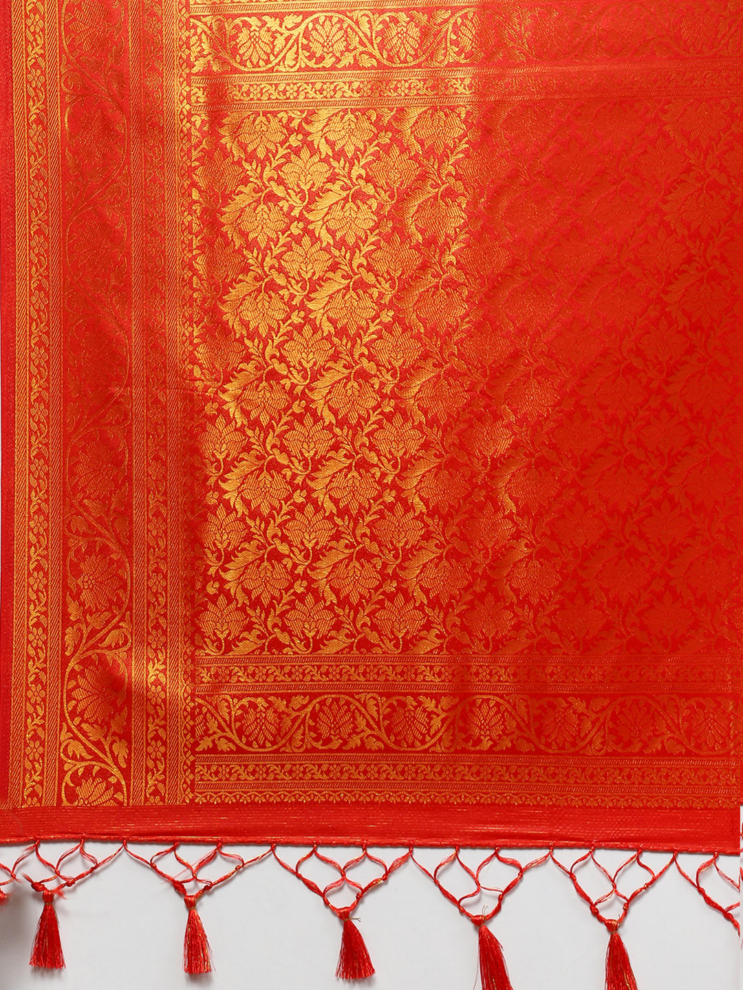 Zari Jaal Handloom Woven Saree
