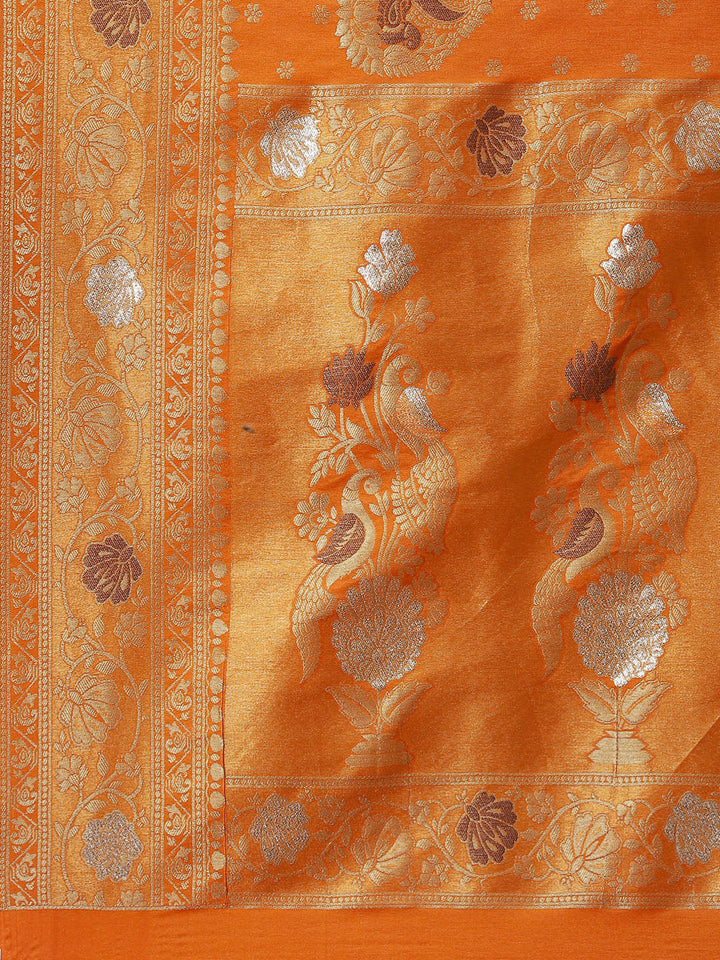Zari Booti Handloom Woven Saree