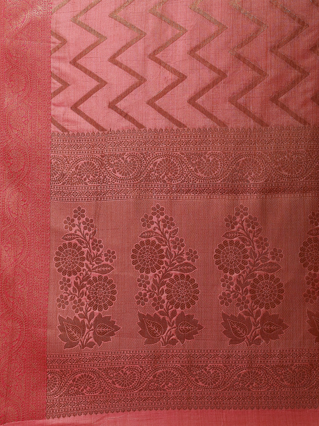 Zari Jaal Woven Handloom Saree
