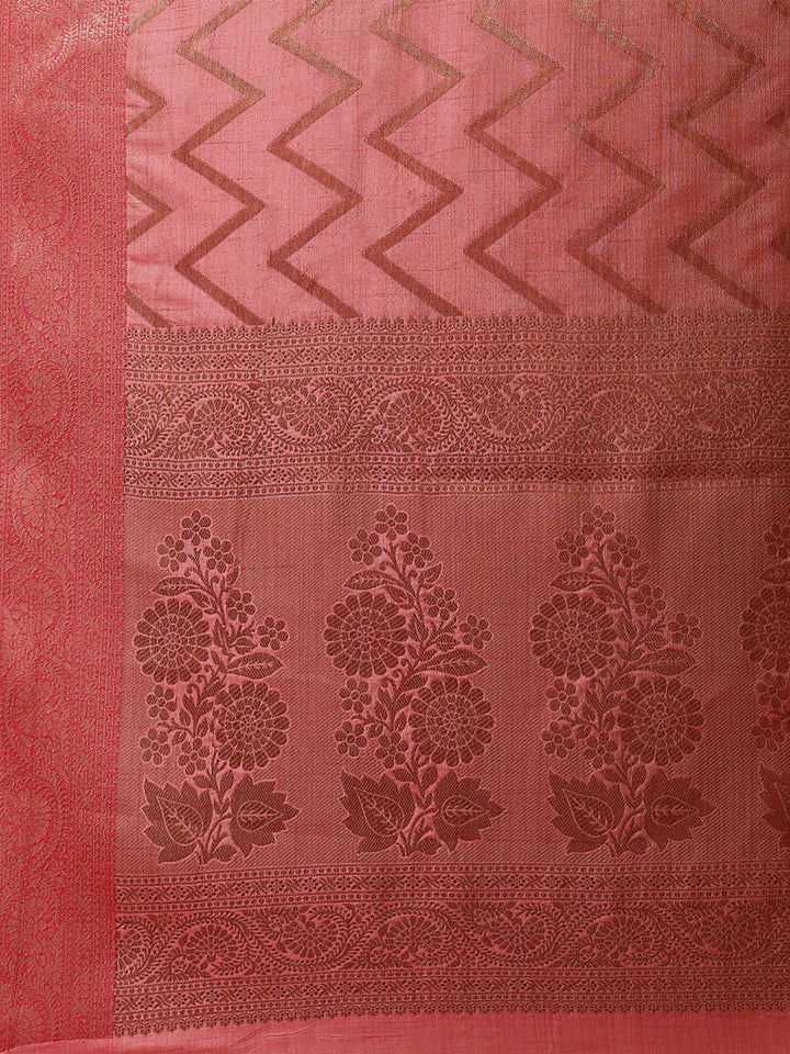 Zari Jaal Woven Handloom Saree