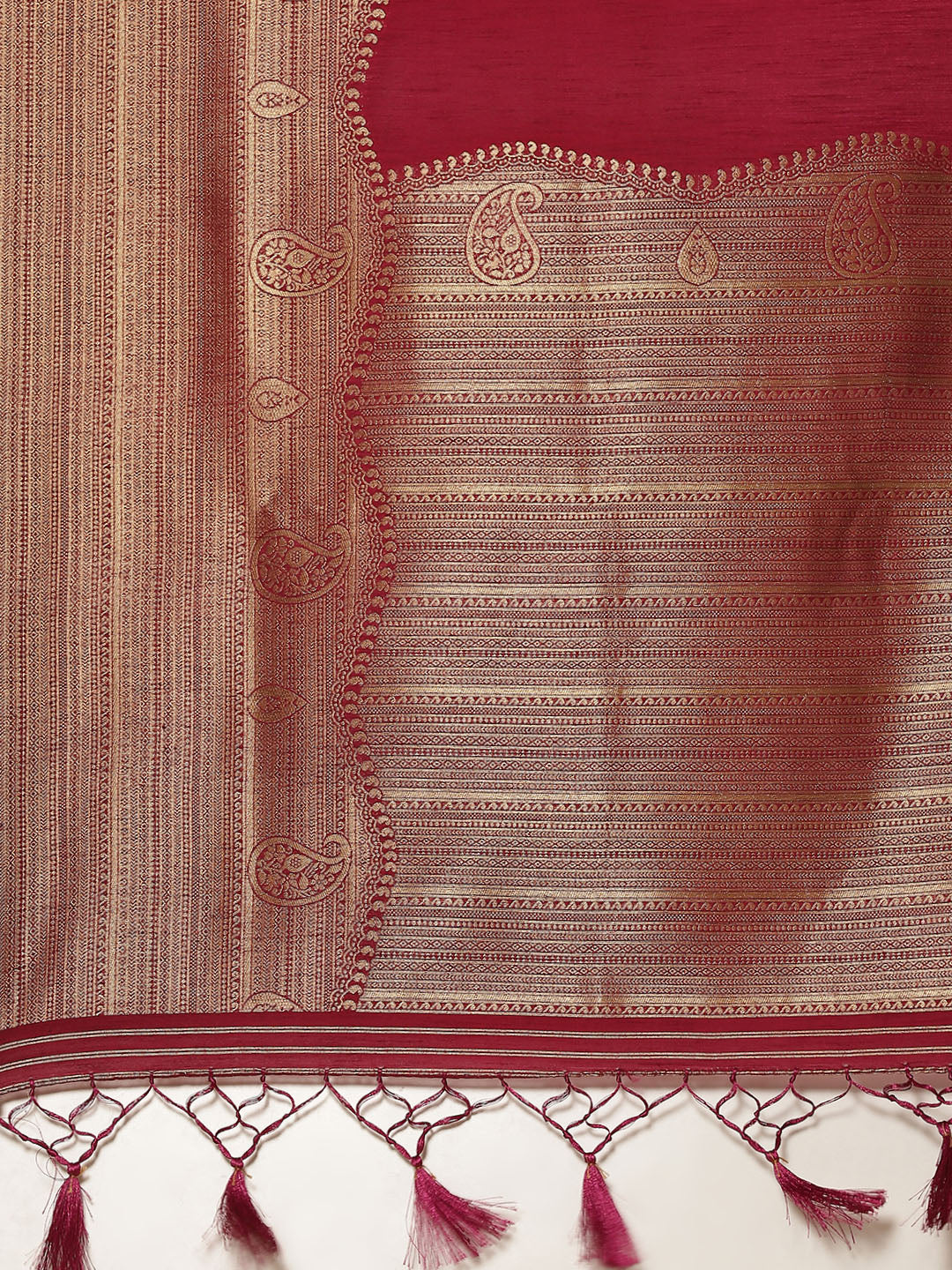 Art Handloom Saree with Zari Border