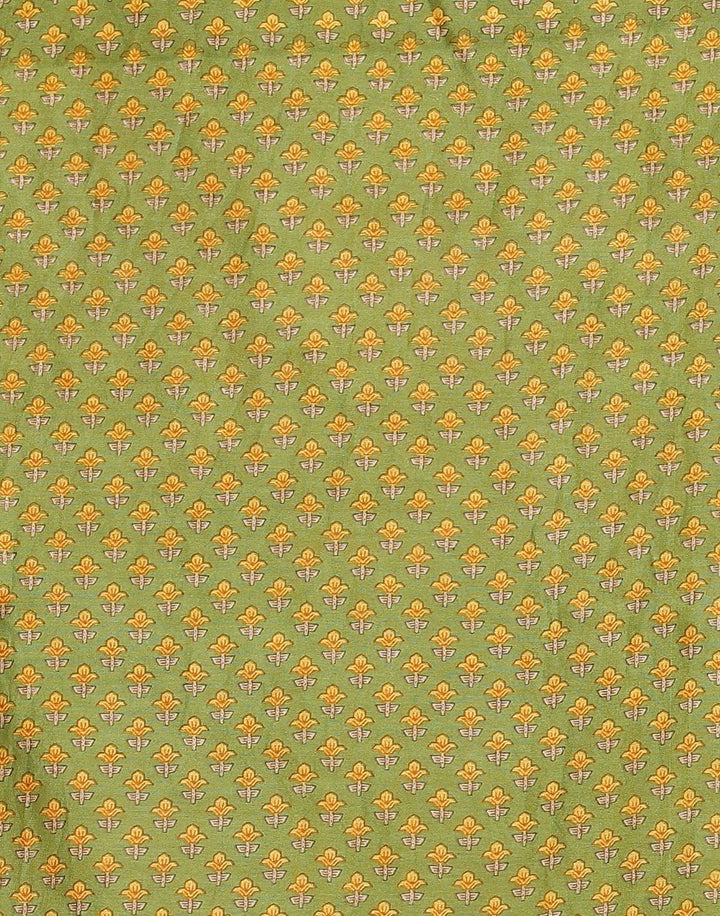 Printed Chanderi Suit Piece
