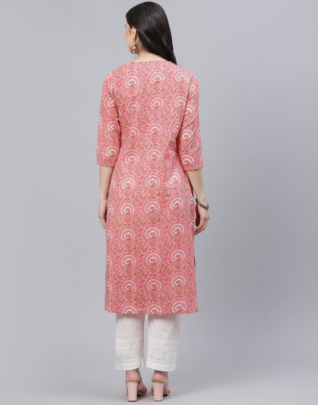 Cotton Printed Kurti with Pant