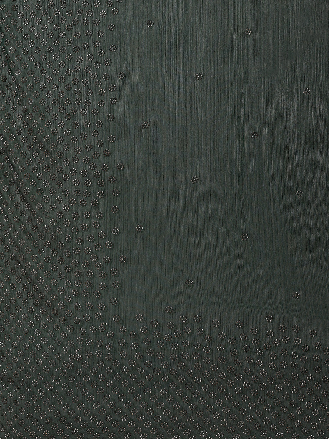 Swarovski Jaal Embroidered Crepe Saree