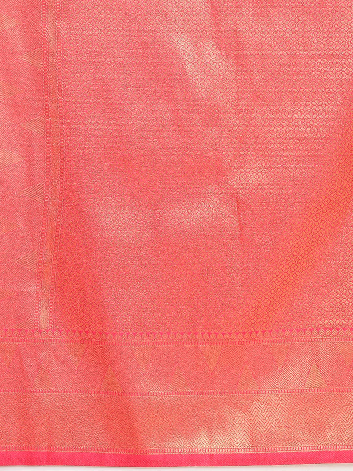 Stone Jaal Woven Handloom Saree