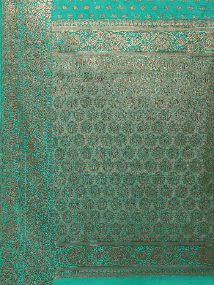 Zari Booti Woven Handloom Saree