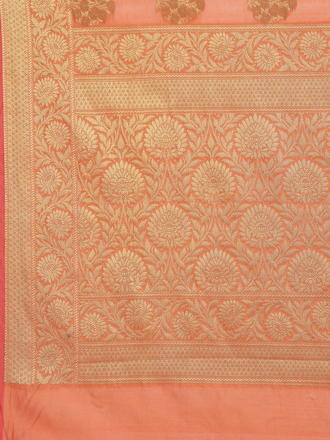 Zari Booti Cotton Woven Saree