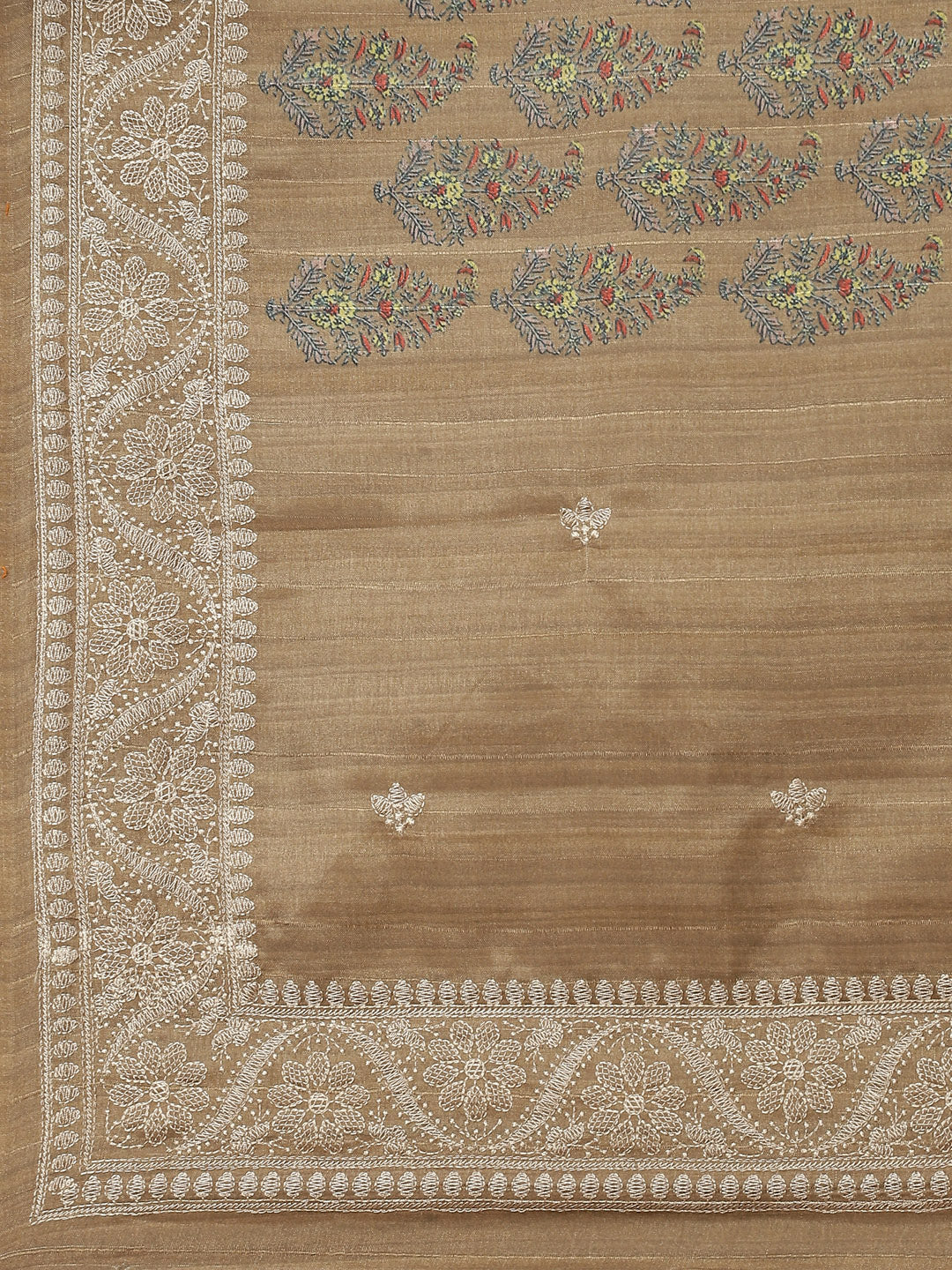Digital Printed Tussar Saree