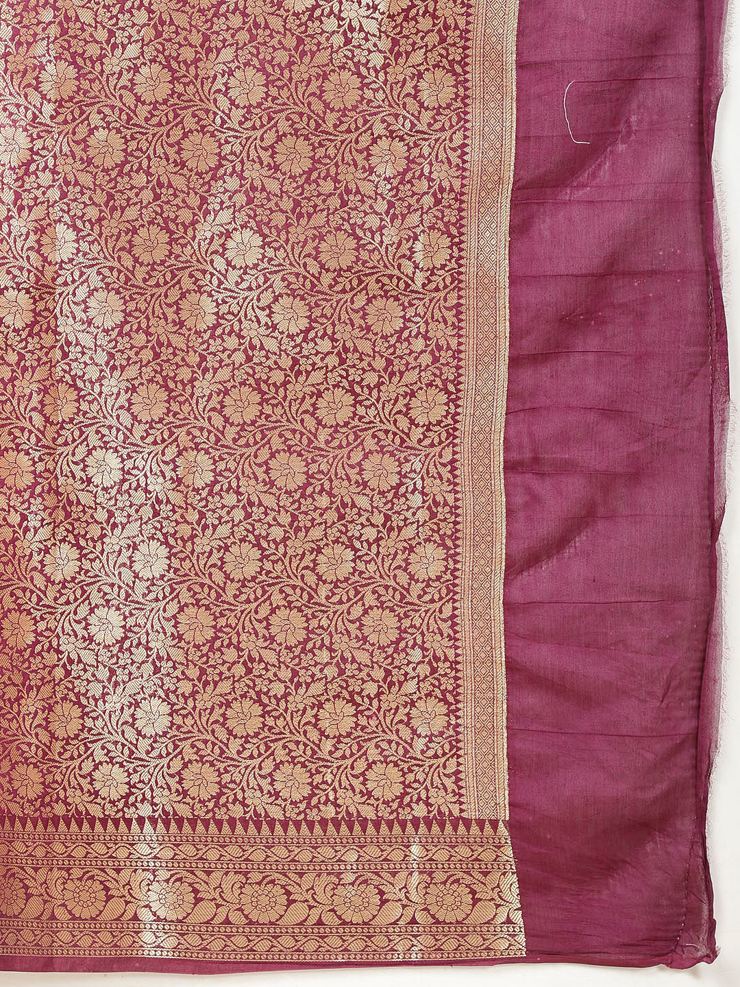 Zari Jaal Woven Cotton Saree