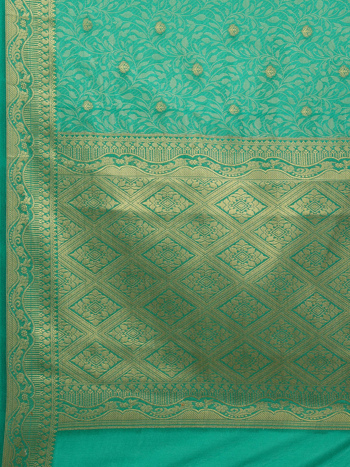 Resham Zari Border Handloom Saree