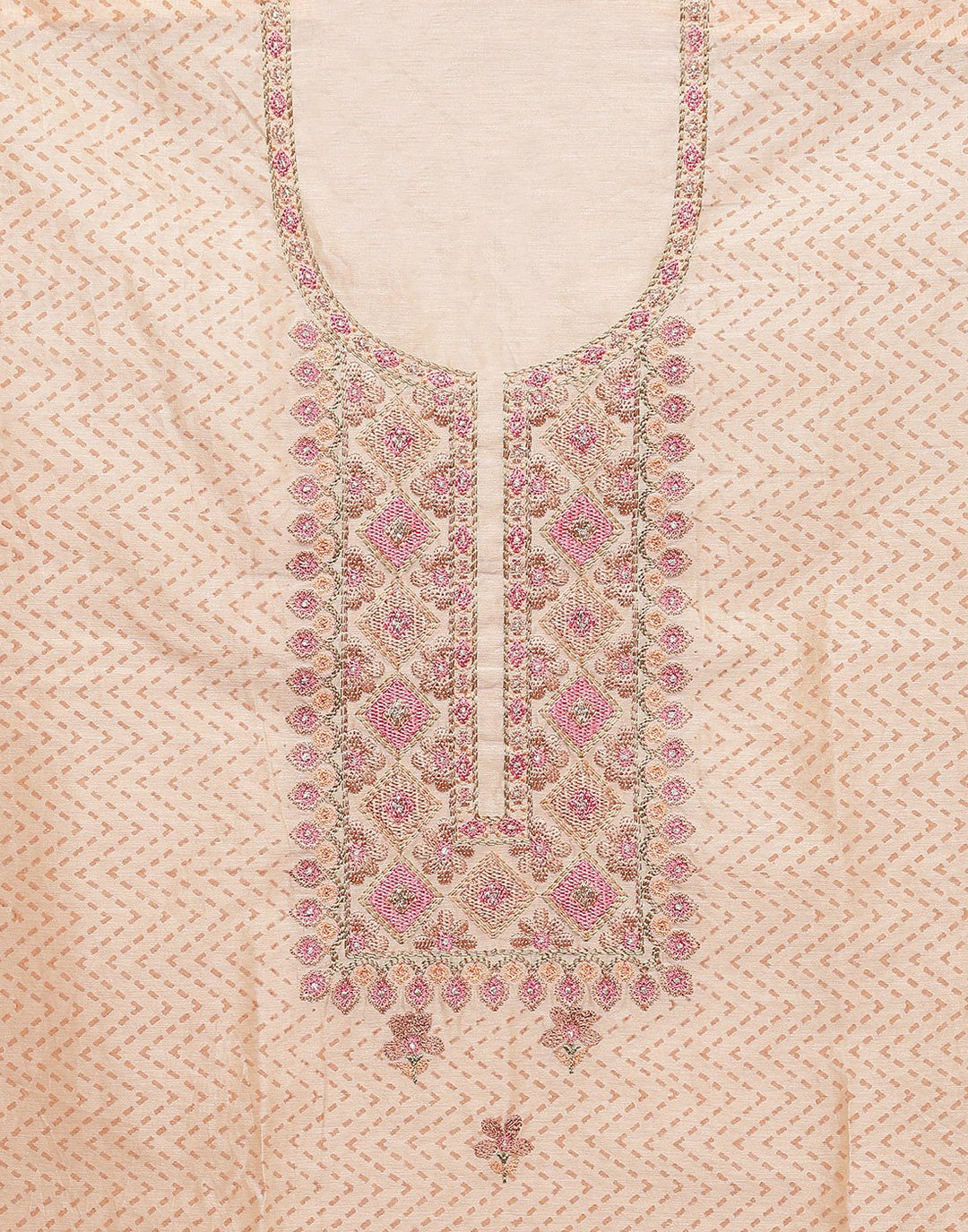 Chanderi Printed Suit piece