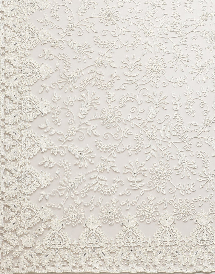 Net Embroidery Saree