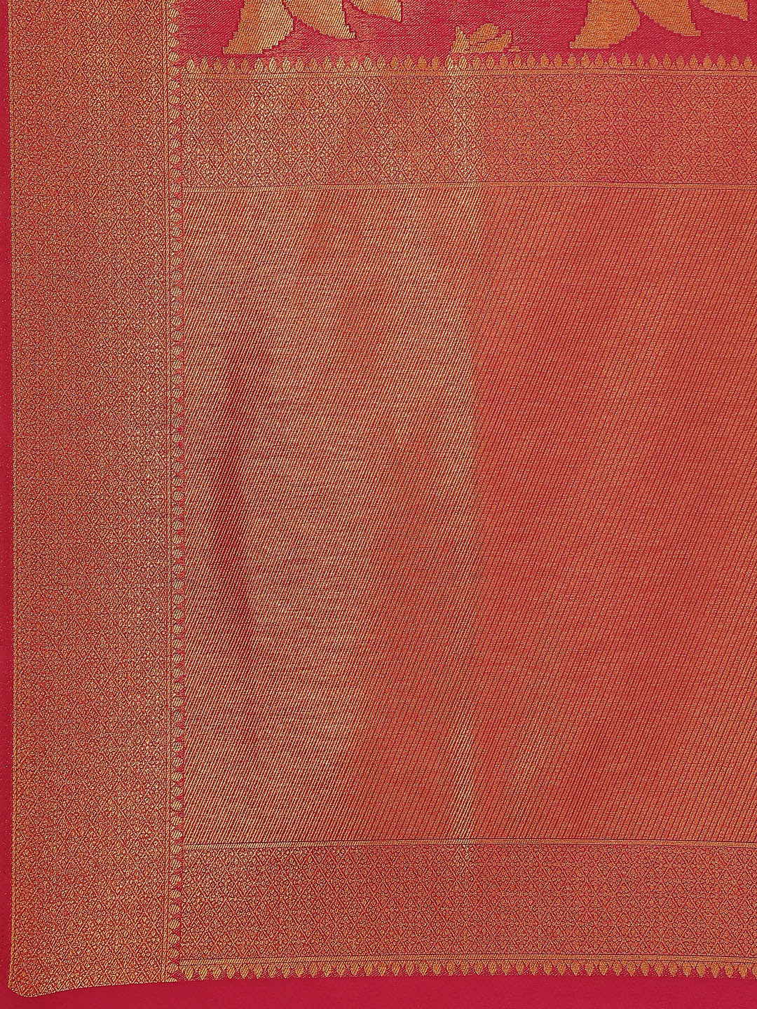Brocade Zari Jaal Handloom Woven Saree