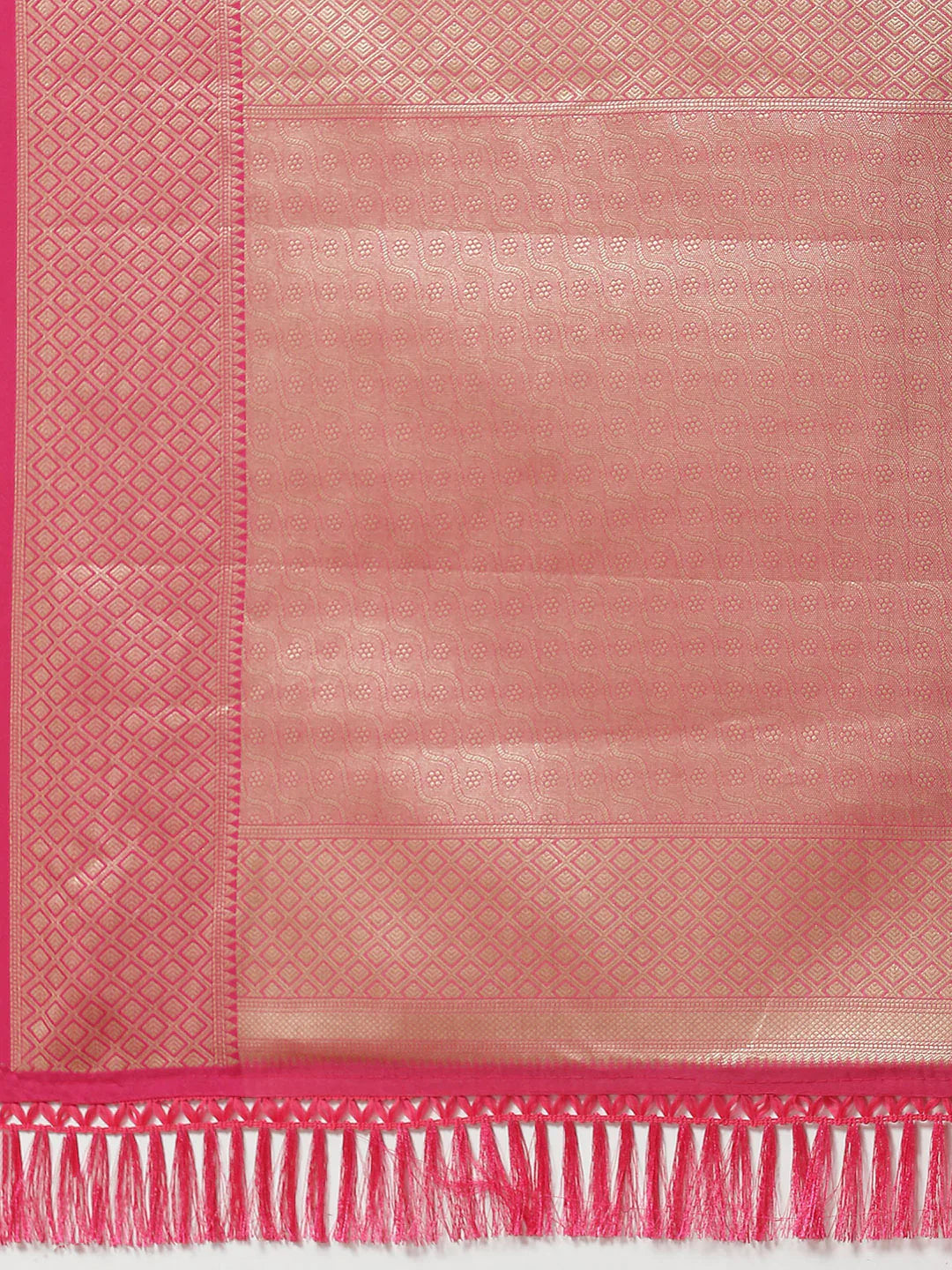 Zari Jaal Cotton Woven Saree