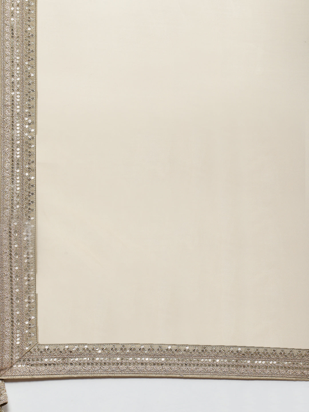 Sequin Embroidered Organza Saree