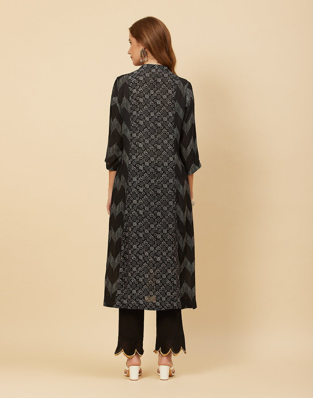 Printed Cotton Kurti With Pant