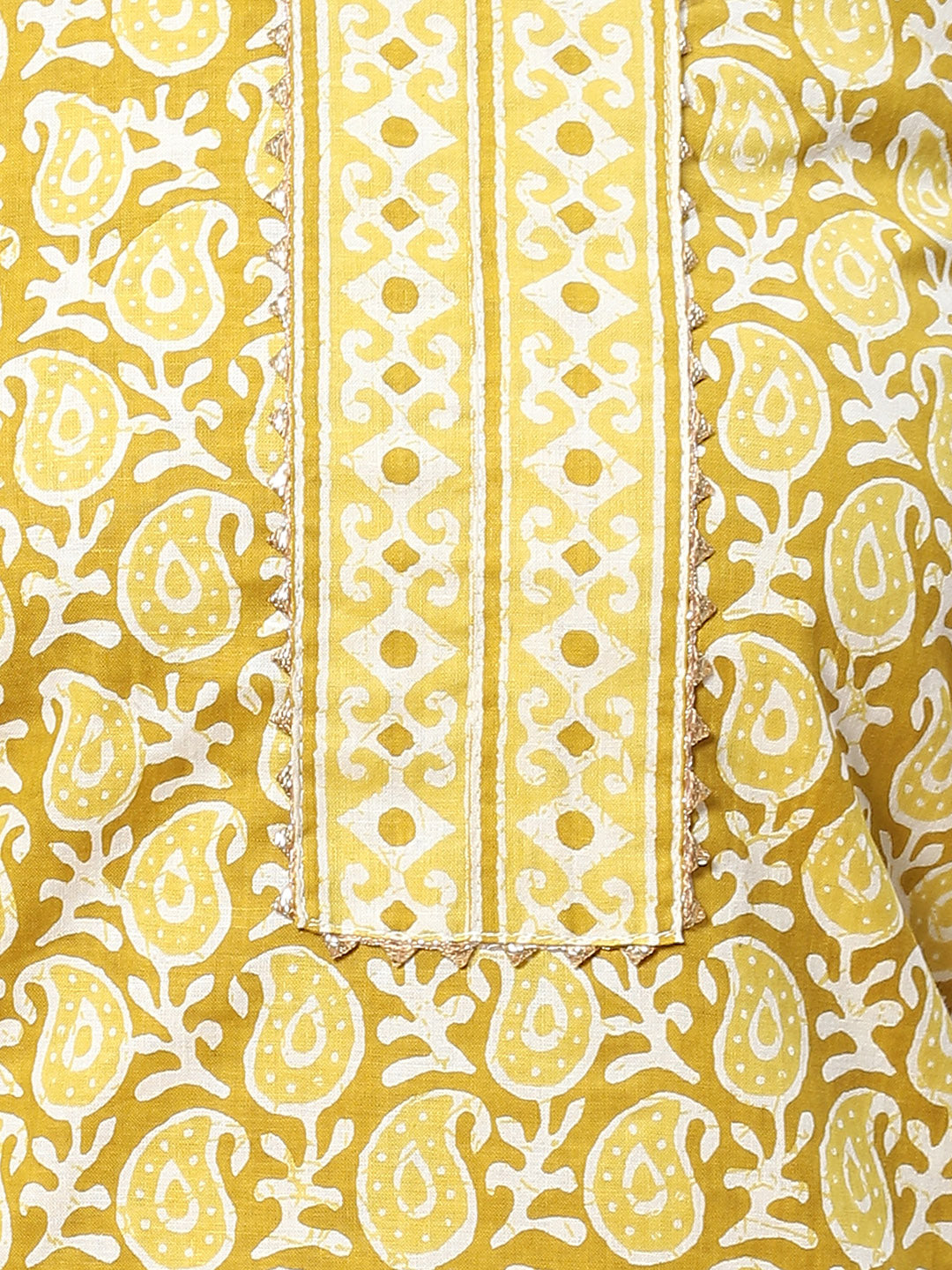 Printed Cotton Unstitched Suit Piece With Dupatta