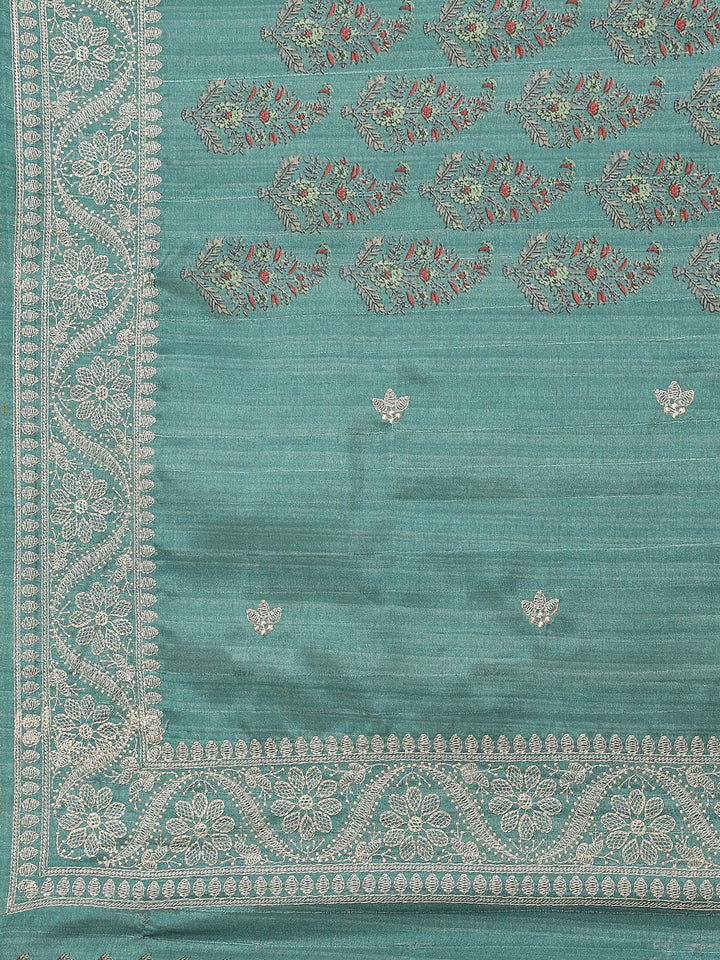 Digital Printed Tussar Saree