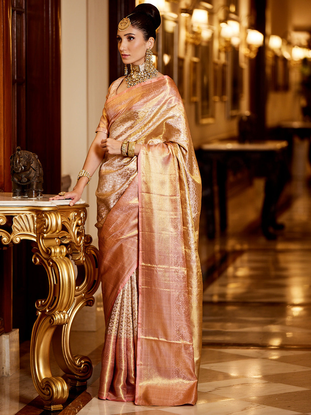 Woven Handloom Kanjeevaram Saree