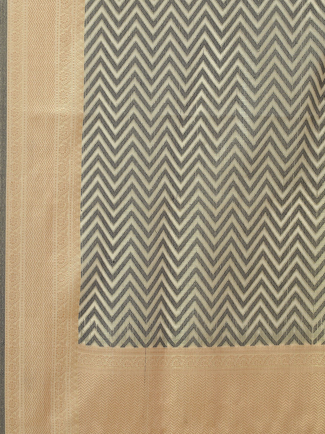 Zari Jaal Cotton Woven Saree