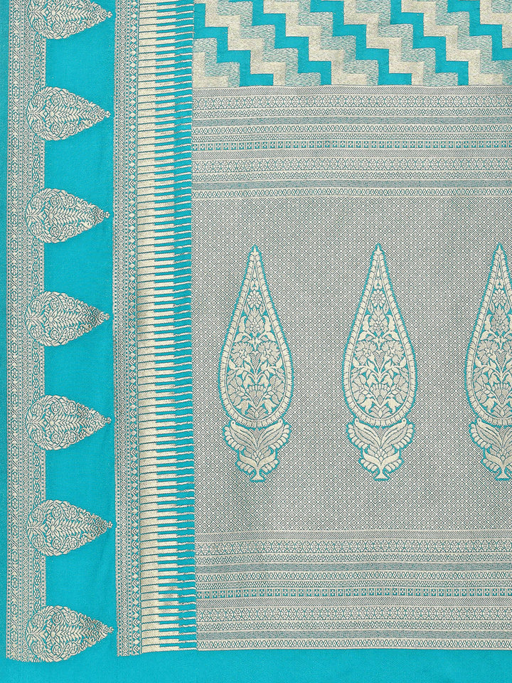 Zari Jaal Woven Handloom Saree