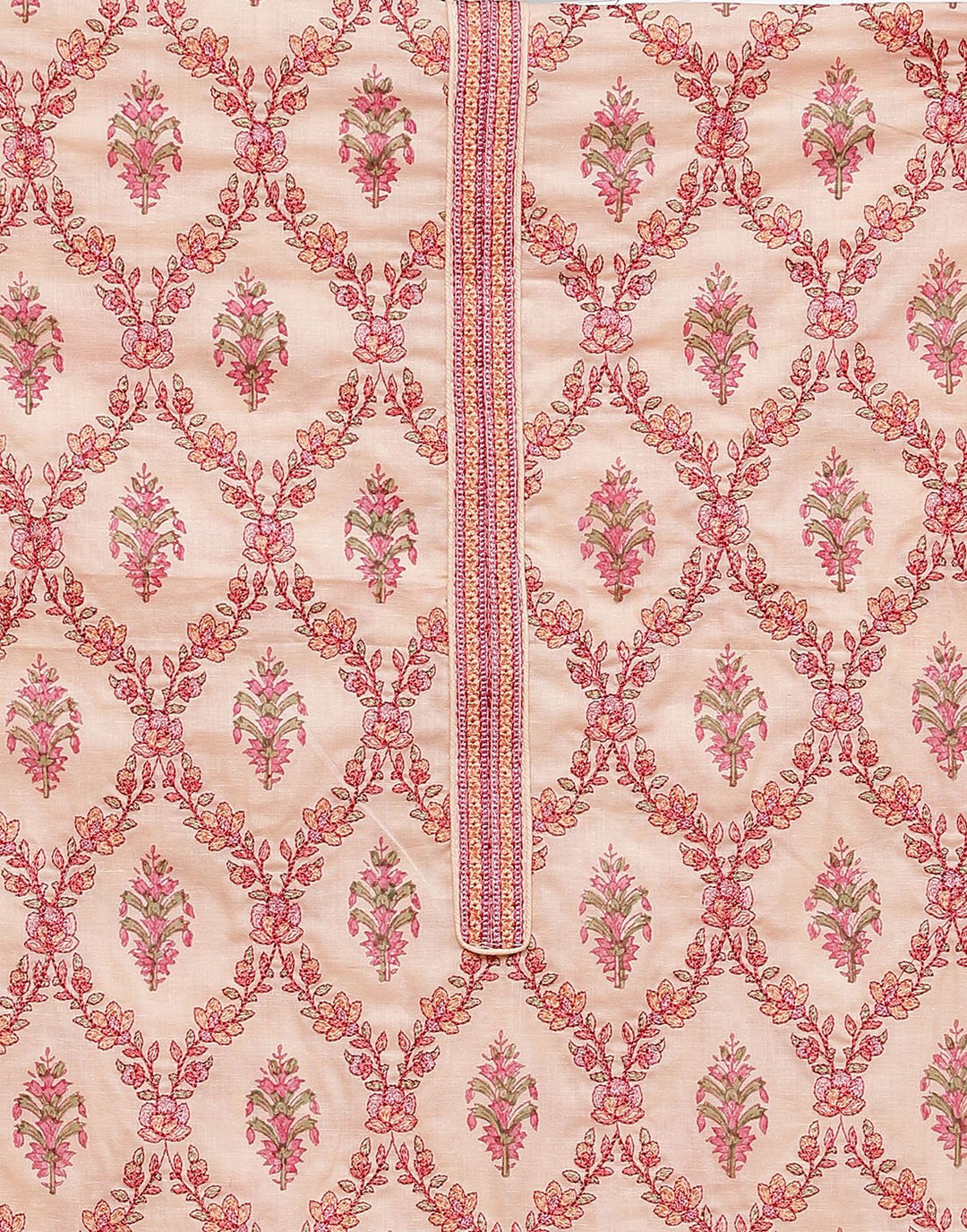 Cotton Embroidered Suit piece