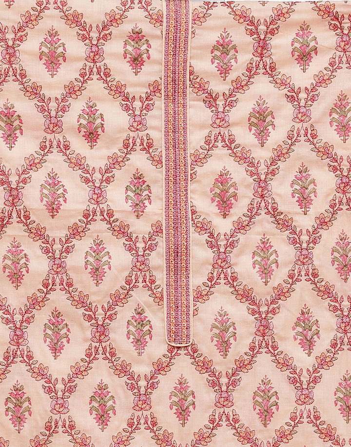 Cotton Embroidered Suit piece