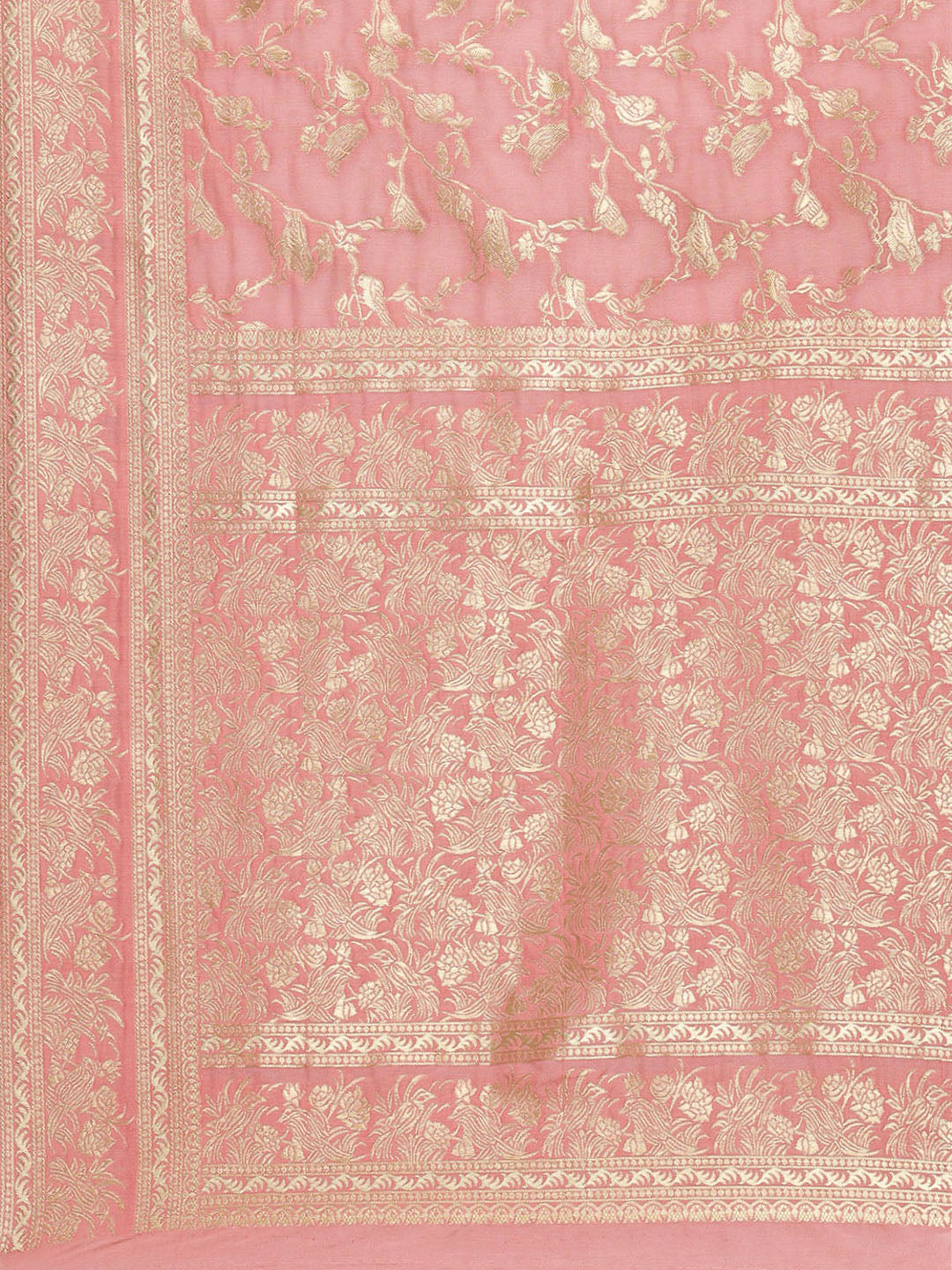 Zari Zaal Art Handloom Woven Saree