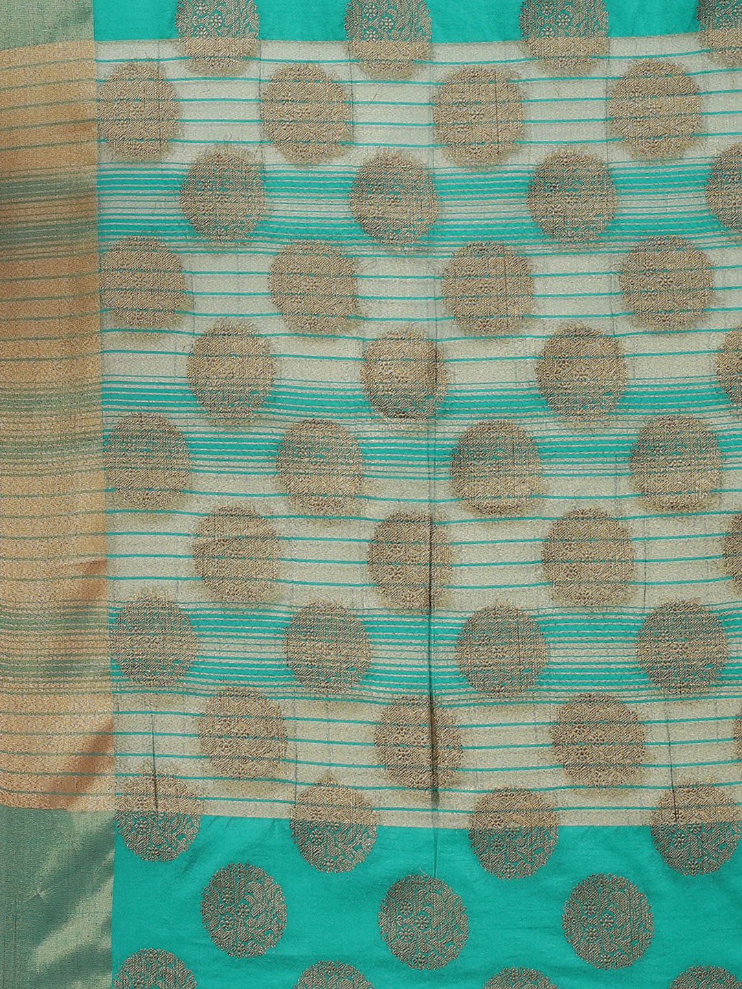 Ethnic Motifs Art Handloom Woven Saree