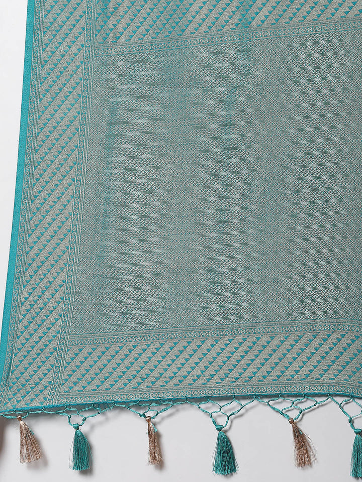 Brocade Zari Jaal Art Handloom Woven Saree