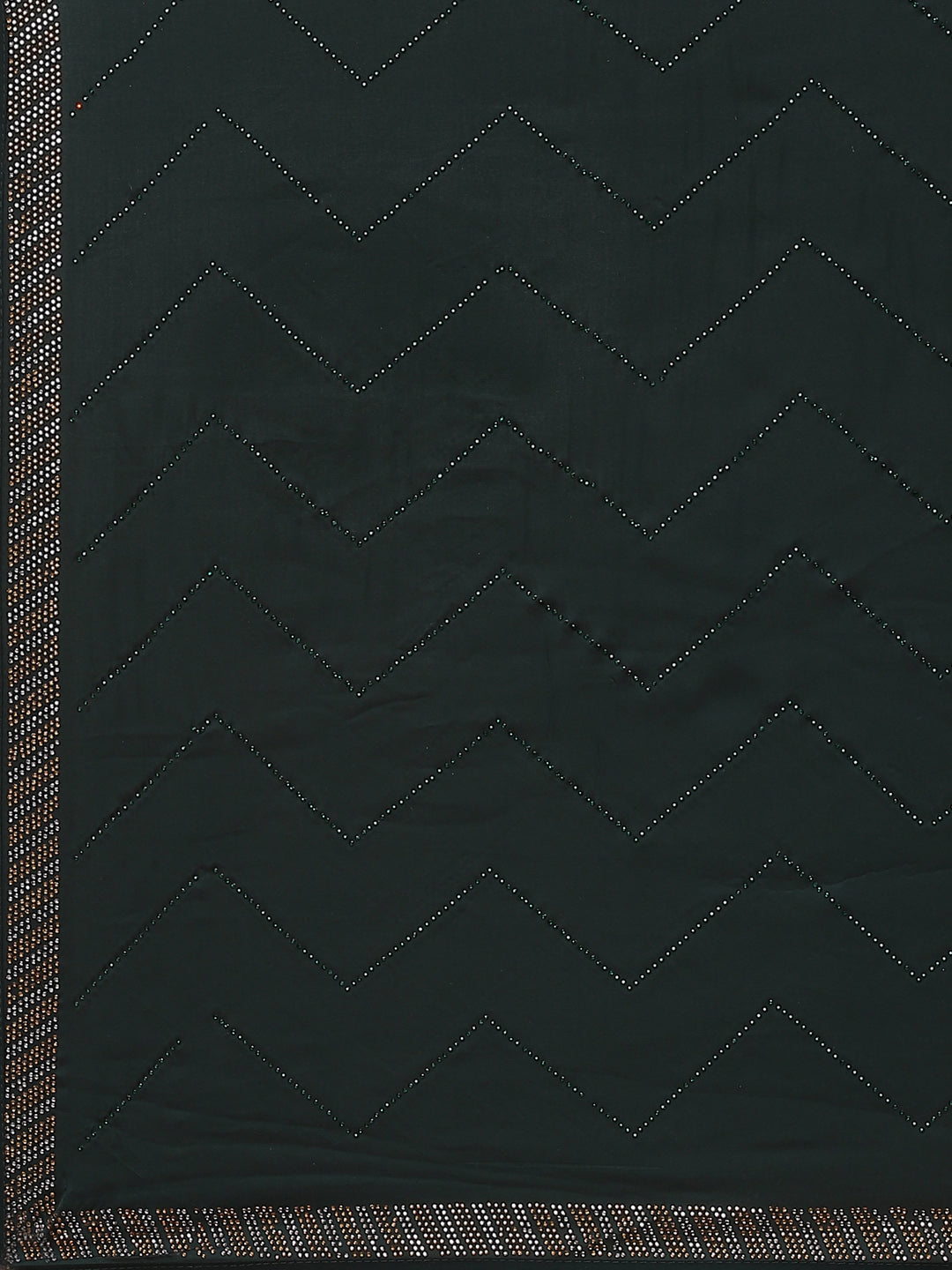 Stone Jaal Satin Embroidered Saree