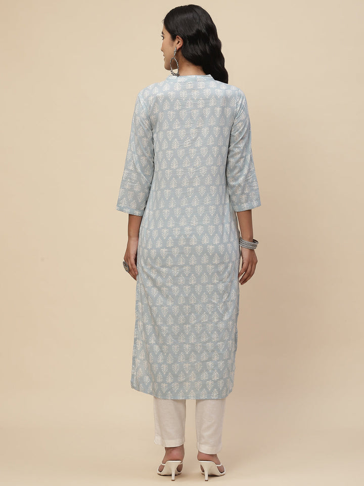 Printed Cotton Kurta