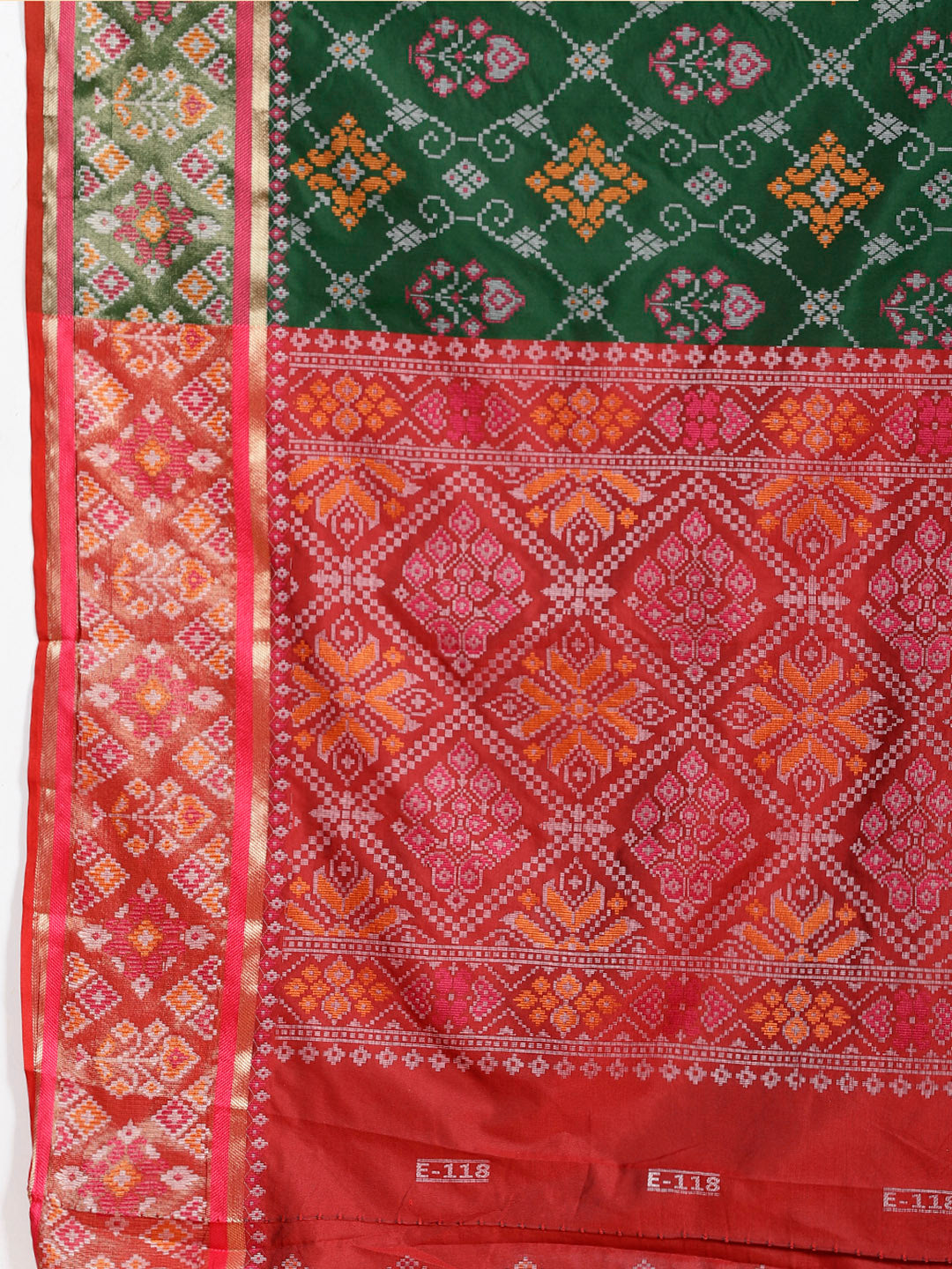 Zari Jaal Handloom Woven Saree