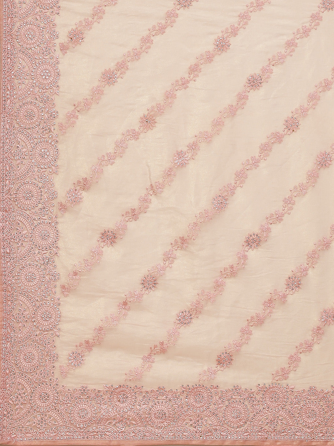 Stone Embroidered Banarasi Saree