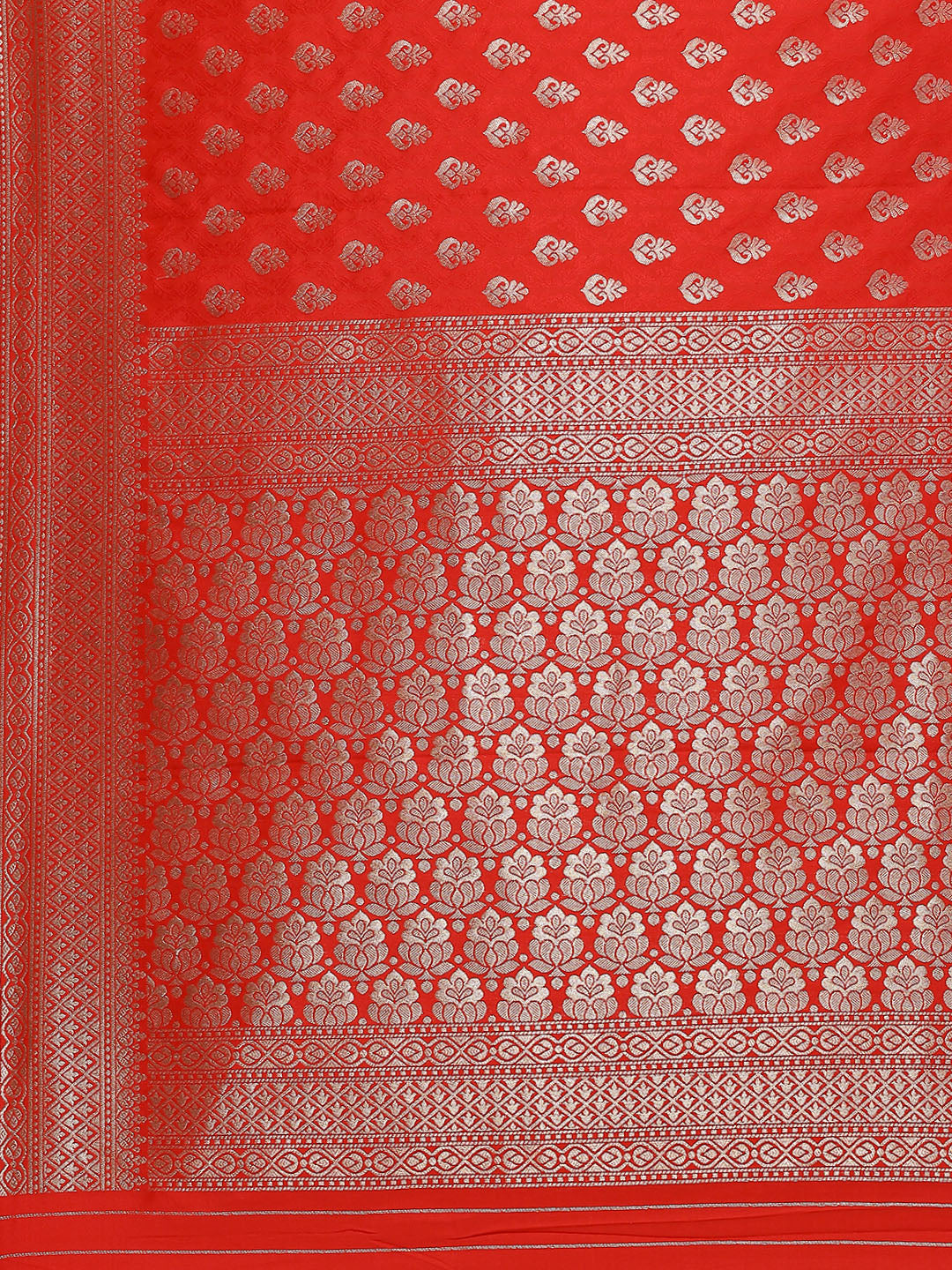 Zari Booti Woven Art Silk Banarsi Saree