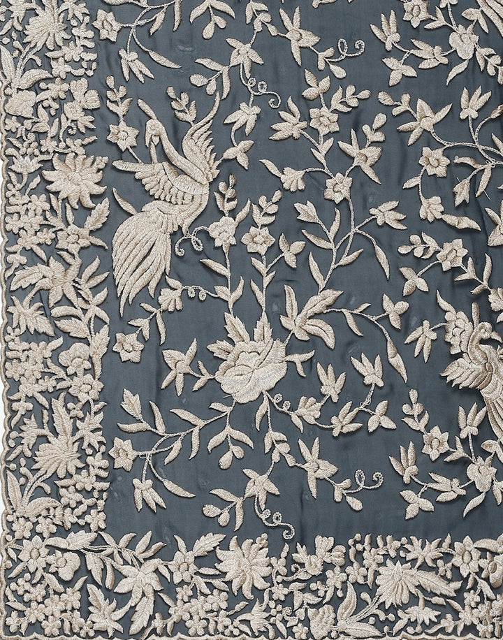 Art Georgette Embroidery Saree