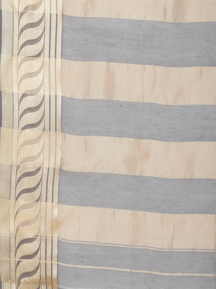 Resham Border Woven Cotton Saree