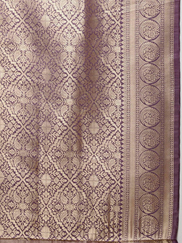 Ethnic Motifs Woven Handloom Saree